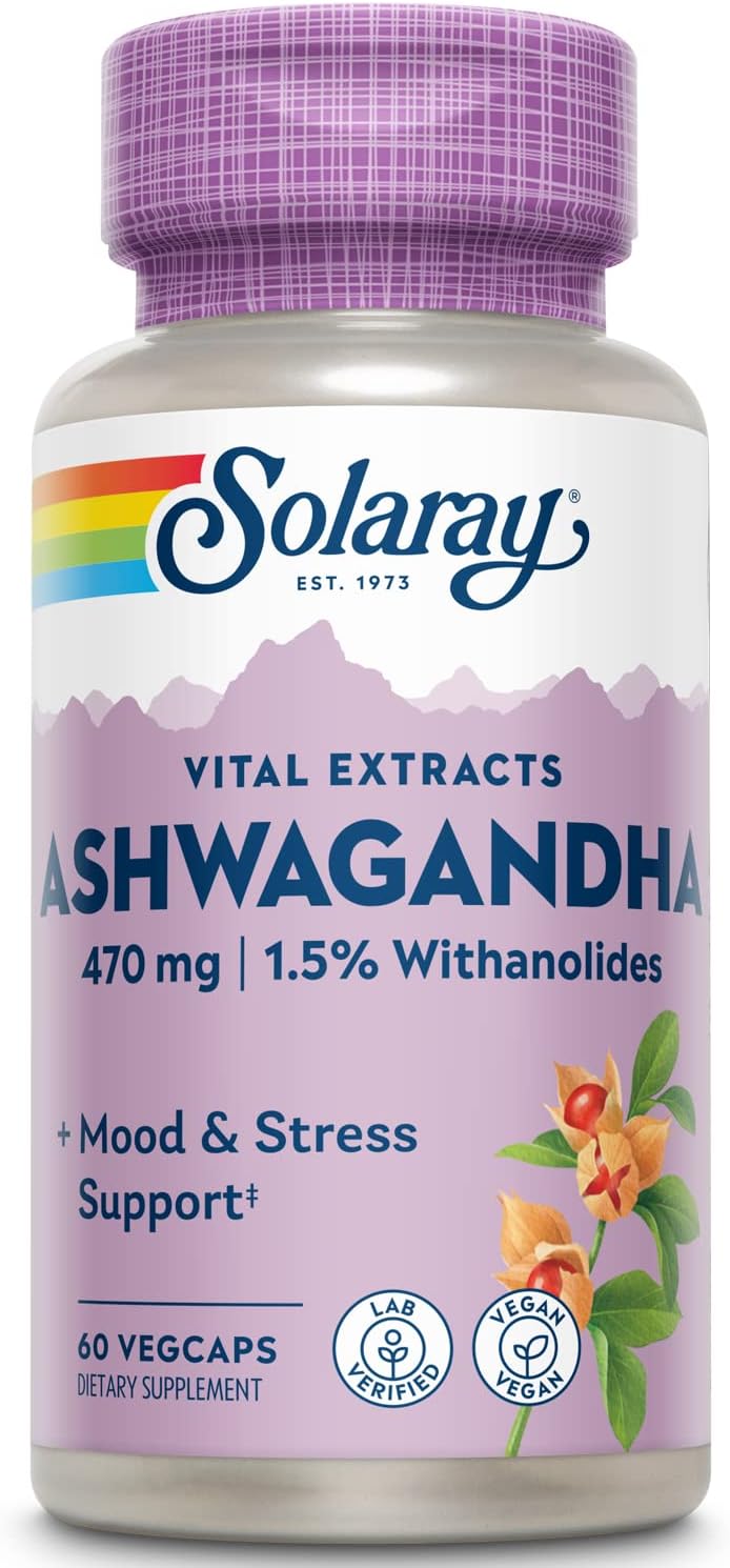 Ashwaganda Root Extract - 470mg 60 capsules