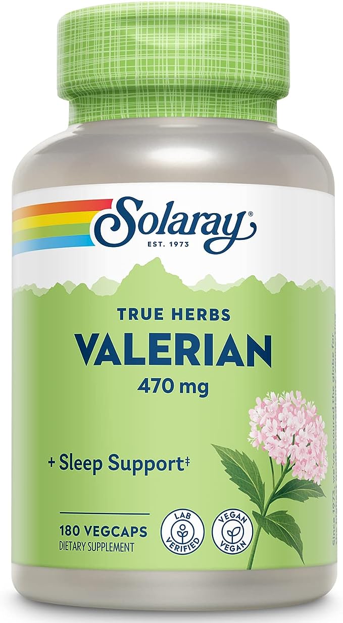 Valerian Root - 470mg 180 Capsules