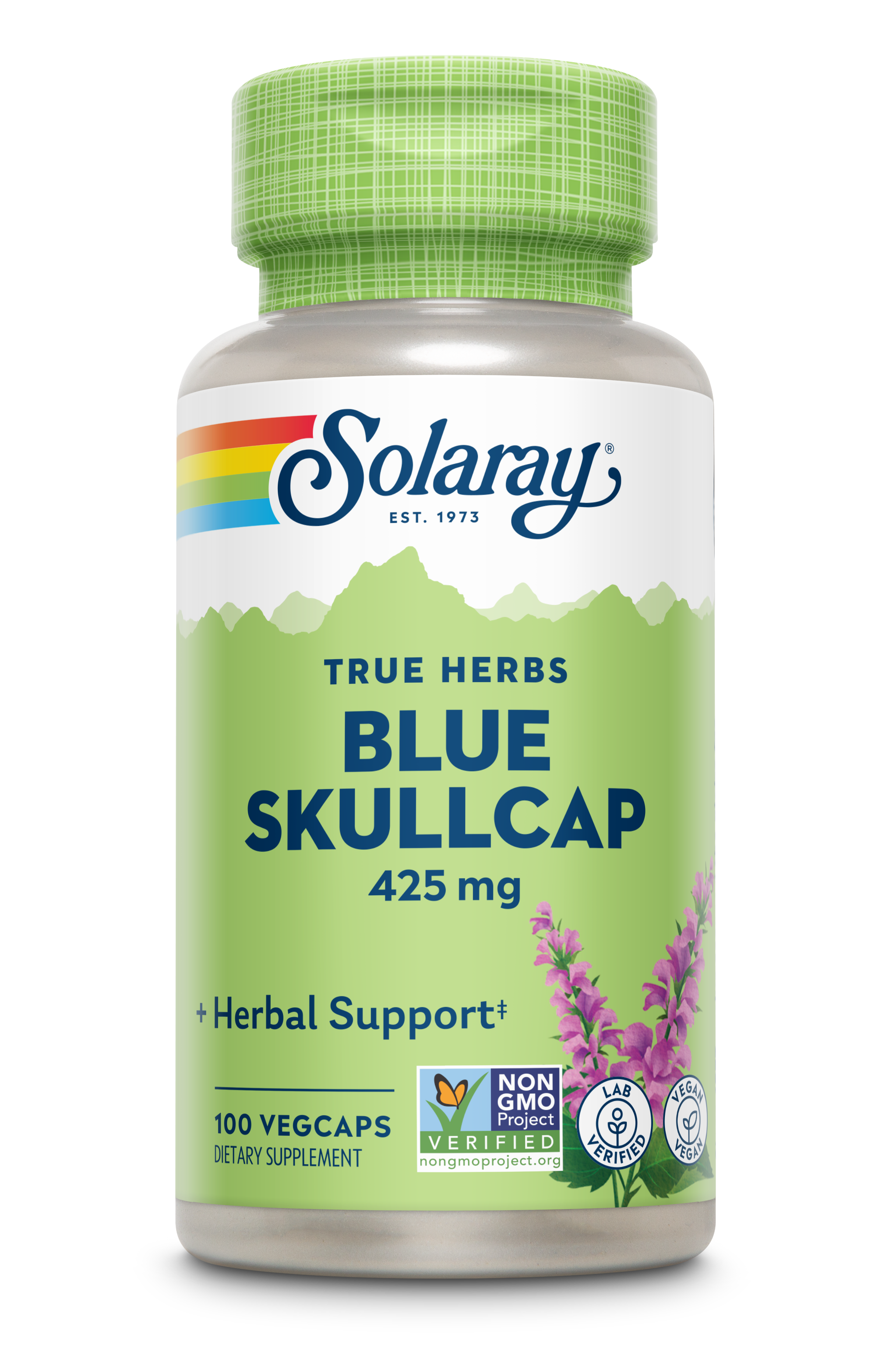 Blue Skullcap - 425mg 100 Capsules