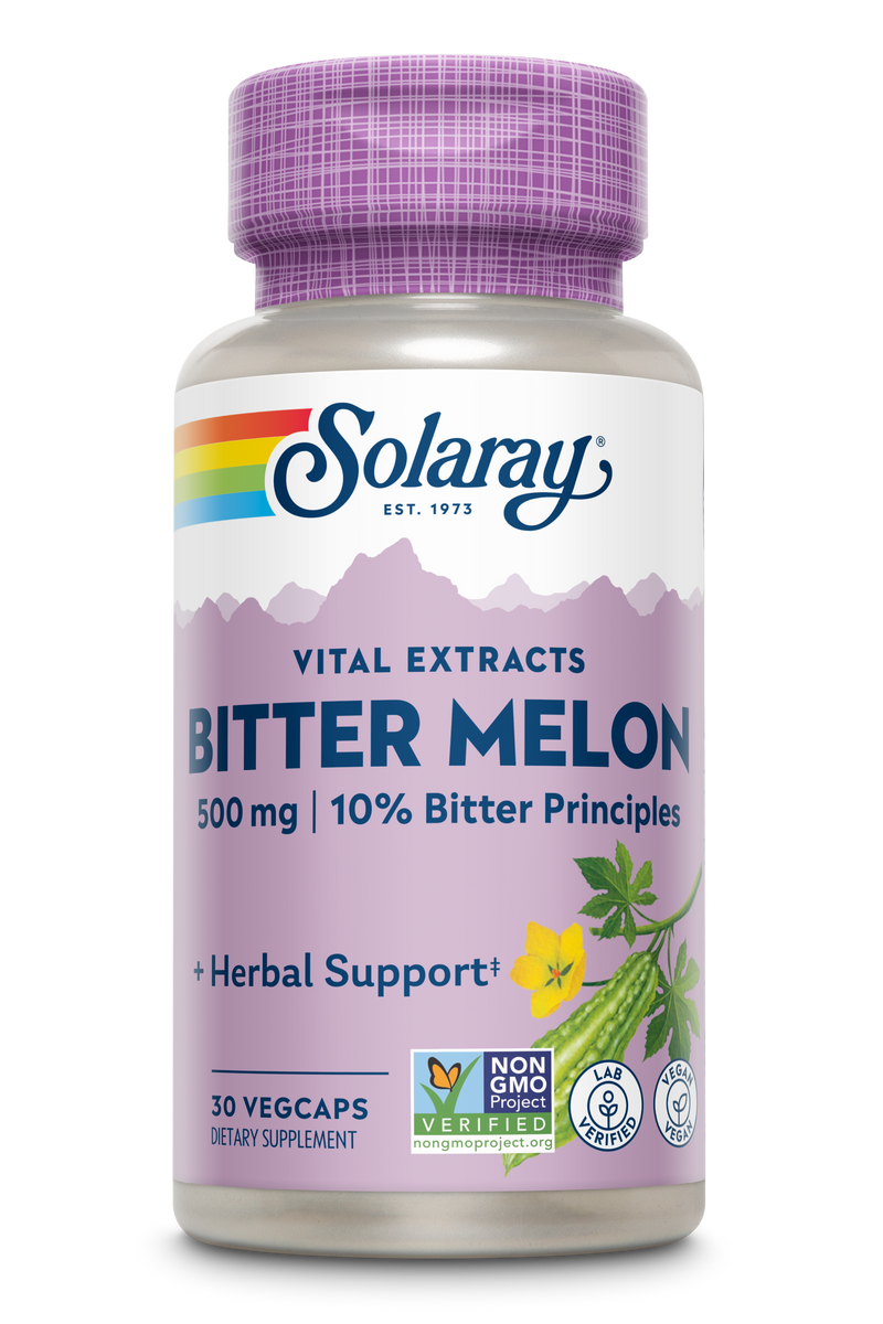 Bitter Melon Fruit Extract - 500mg 30 Capsules