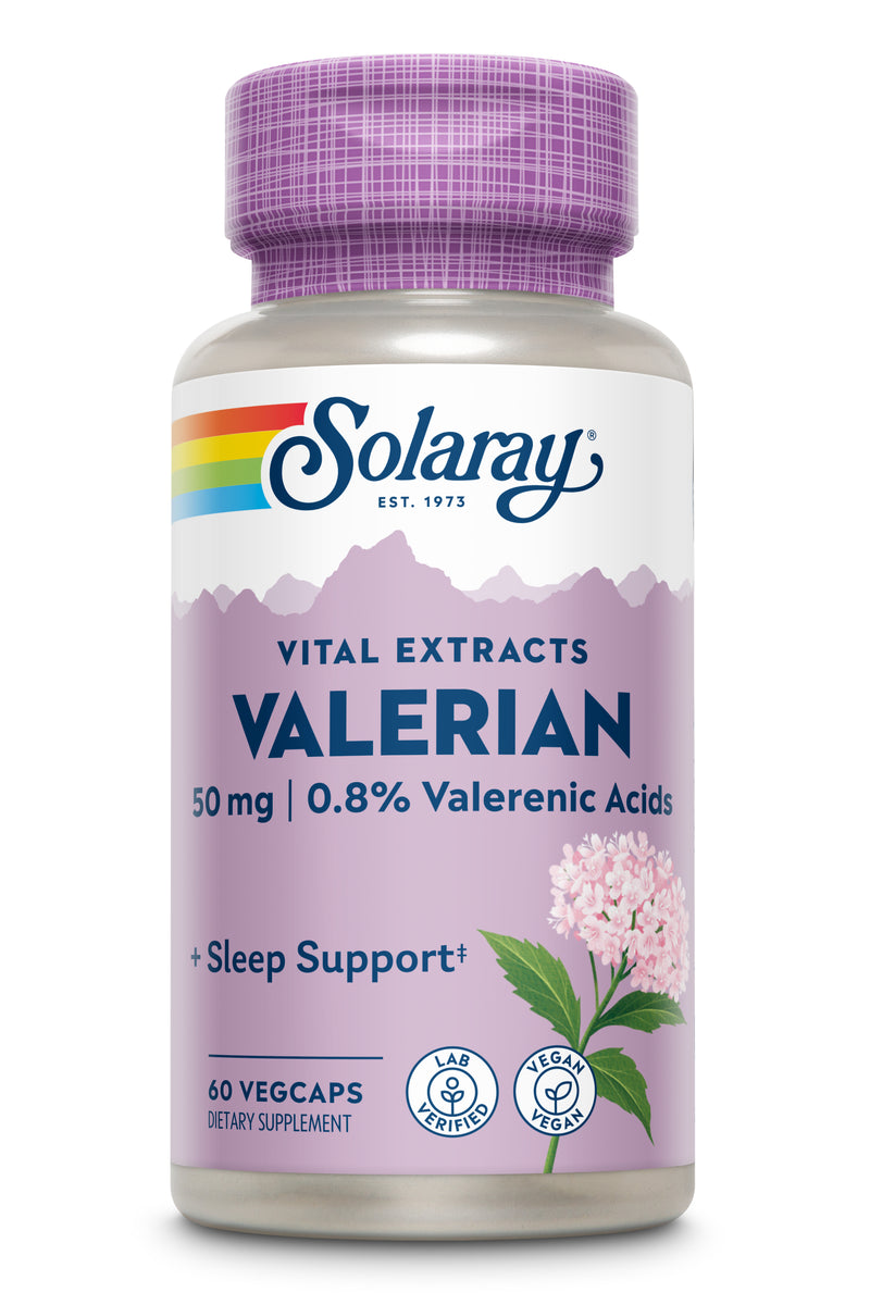 Valerian Root Extract - 500mg 60 Capsules