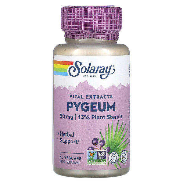 Pygeum Bark Extract - 50mg 60 Capsules