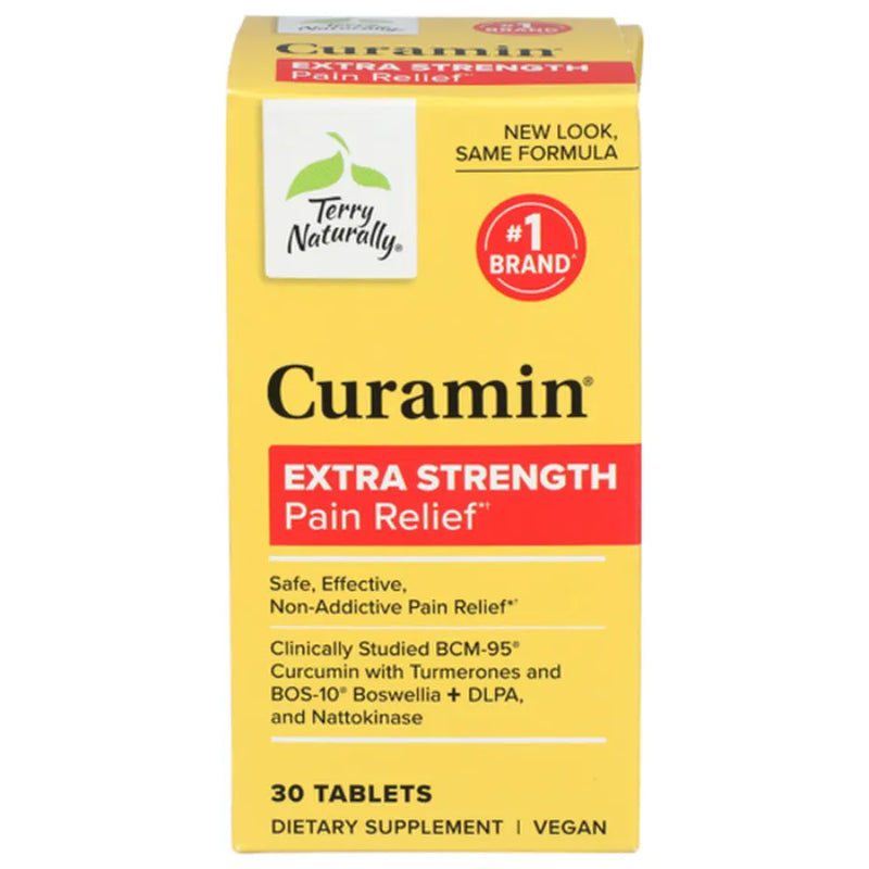 Terry Naturally, Curamin Extra Strength Pain Relief - 2,706mg 30 Tablets