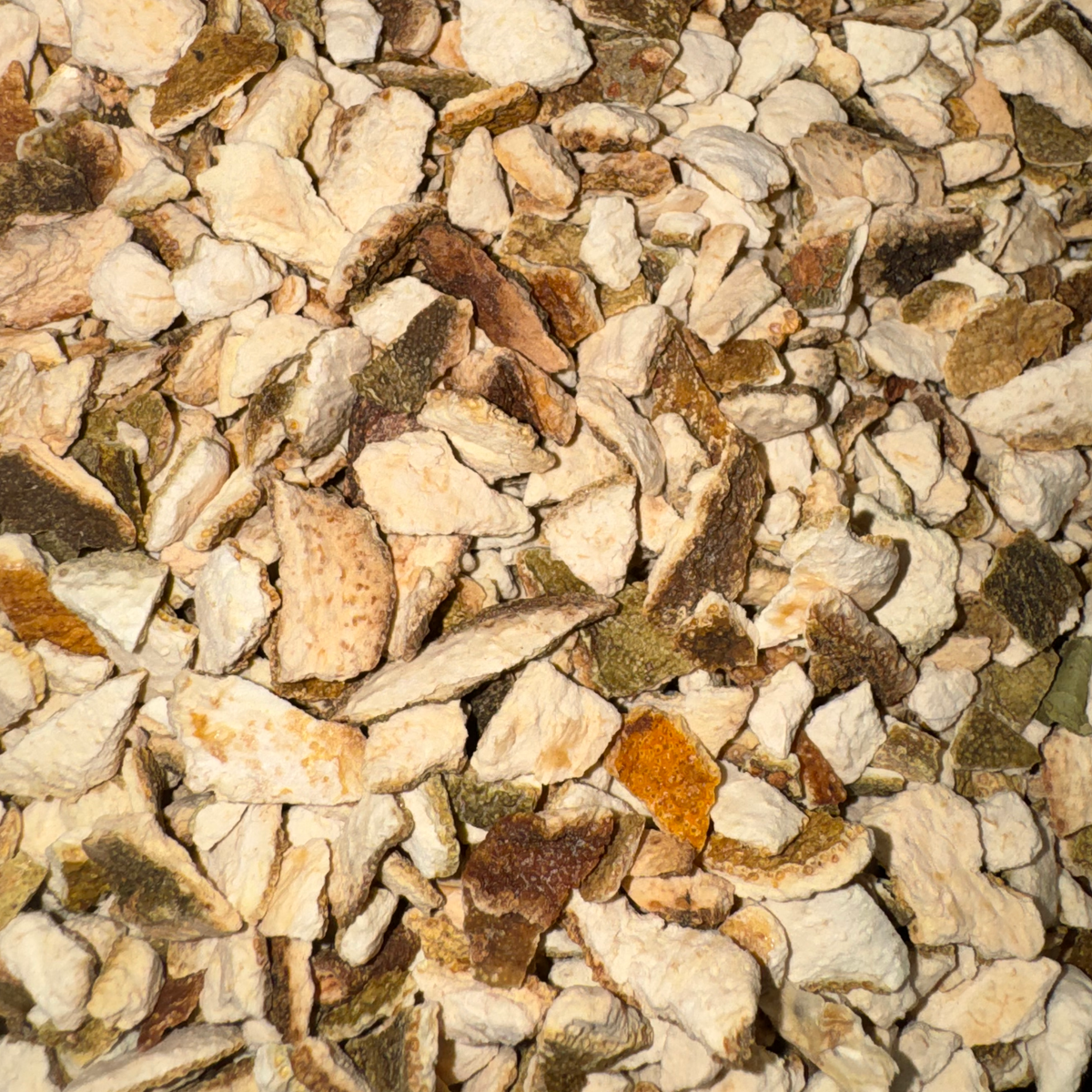 Orange Peel, Bitter Pieces