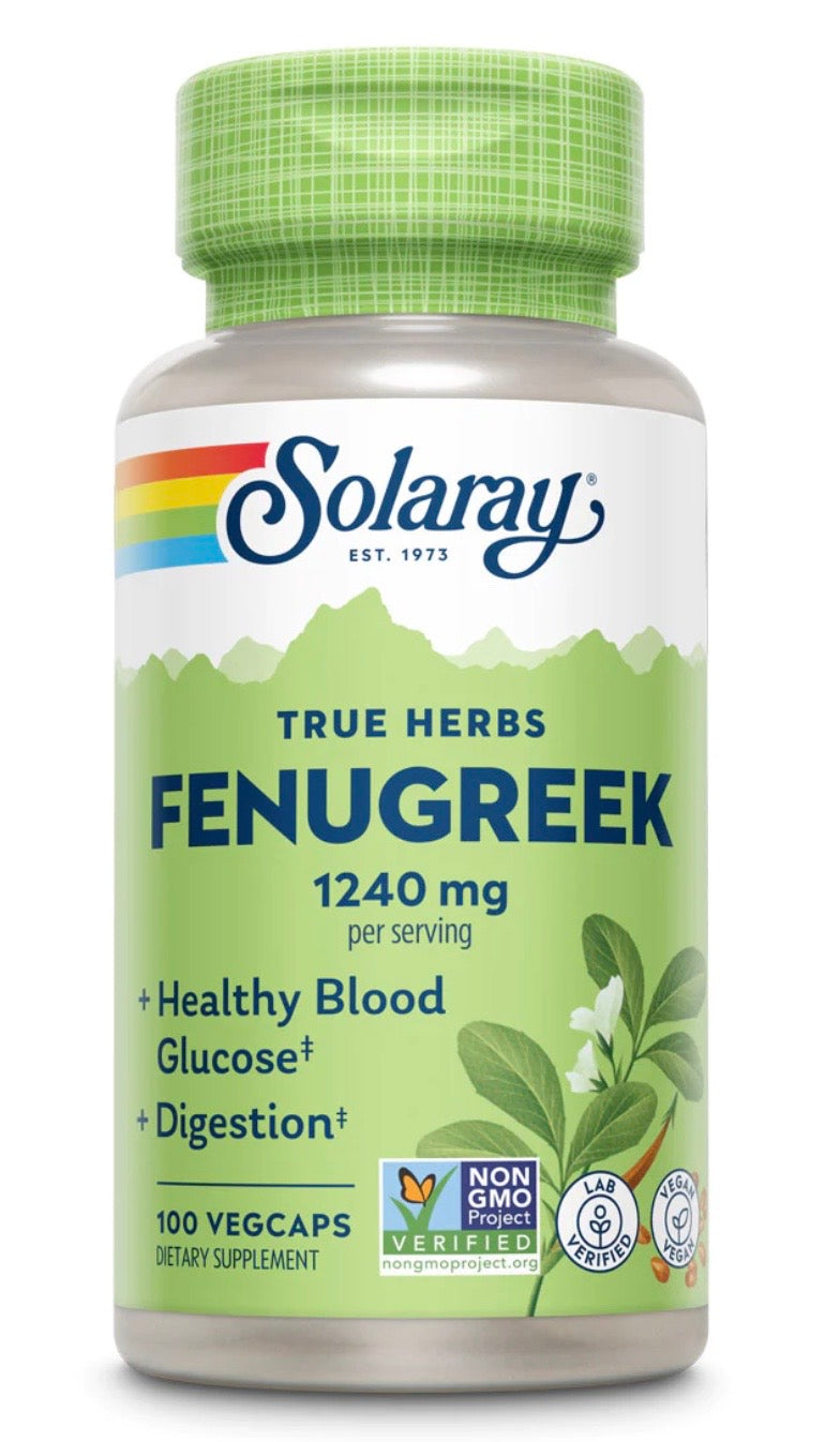 FENUGREEK SEED - 1240MG 100 CAPSULES
