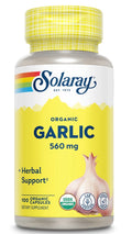 GARLIC BULB ORGANIC - 560MG 100 CAPSULES