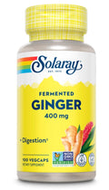 GINGER ROOT FERMENTED ORGANIC - 400MG 100 CAPSULES