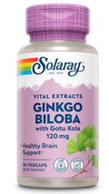 GINKGO BILOBA with Gotu Kola EXTRACT - 120MG 30 CAPSULES