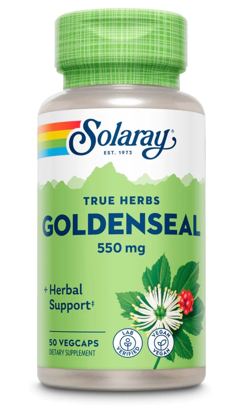 GOLDENSEAL ROOT - 550MG 50 CAPSULES