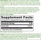 Senna Leaf- 1.35g 100 Capsules