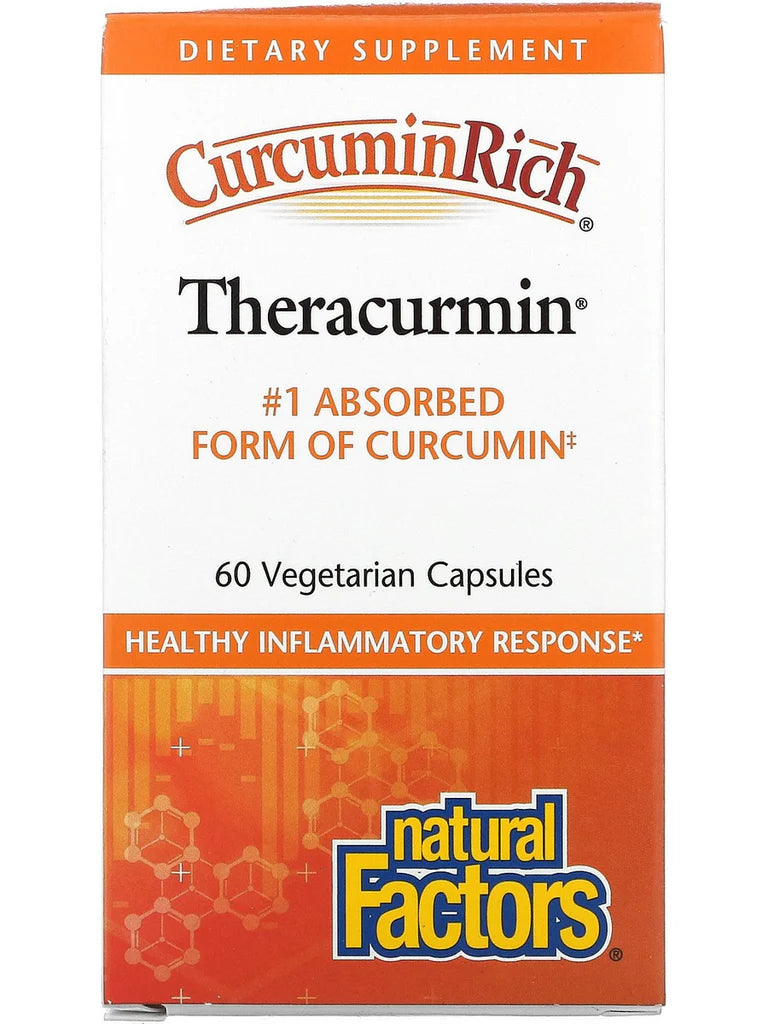 Natural Factors, Theracurmin, double strength - 60mg 60 capsules