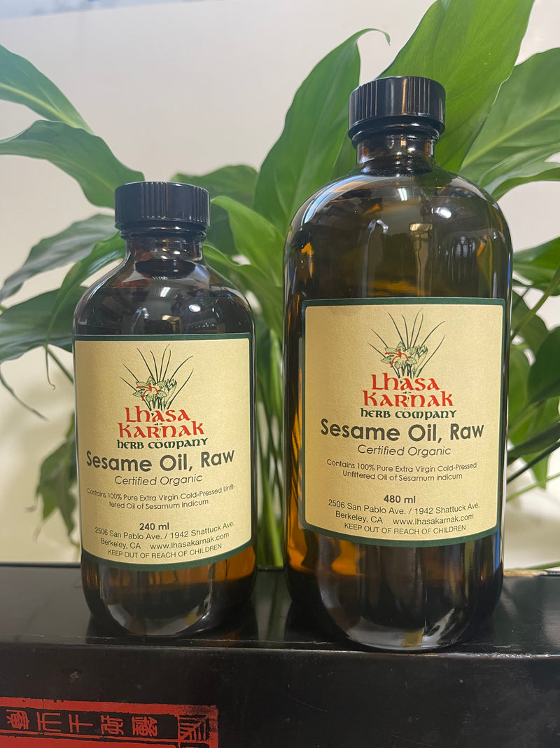 Sesame, Raw Cold-Pressed Oil