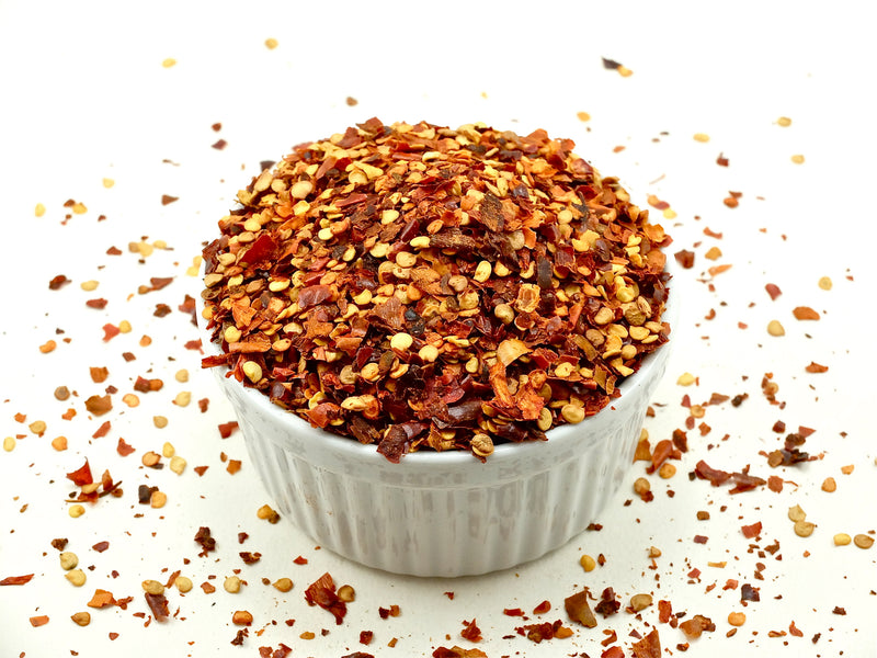 Chilies, Crushed (Flakes)